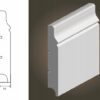 Listwa przypodłogowa MDF plus LAGRUS KRYM 100 Wilgocioodporna