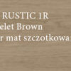 Jeans DĄB RUSTIC` 1R CHATELET BROWN LAKIER MAT SZCZOTKOWANY 2LOC -montaż gratis