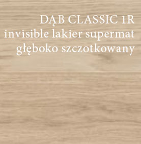 Art of nature DĄB CLASSIC 1R invisible lakier supermat głęboko szczotkowany 4mV 5G-montaż gratis